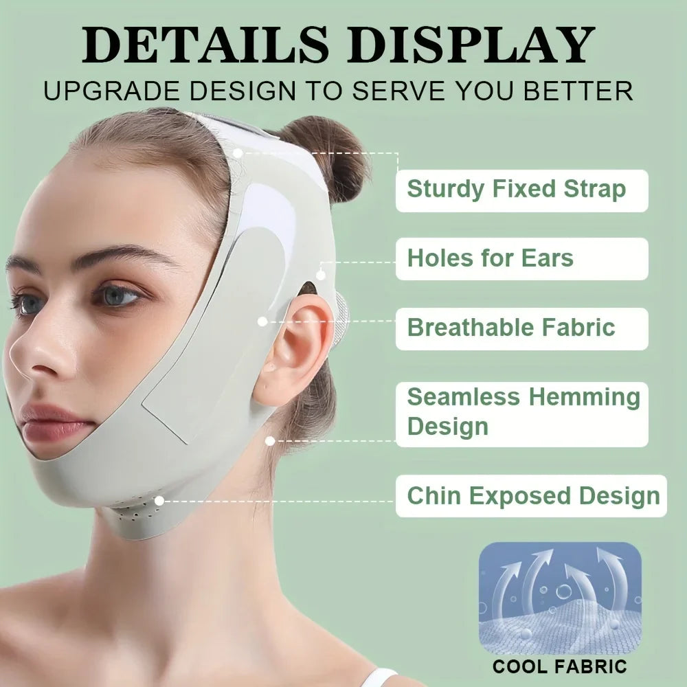 Reusable Face Slimming Bandage V Line Face Shaper Women Chin Cheek Lift Up